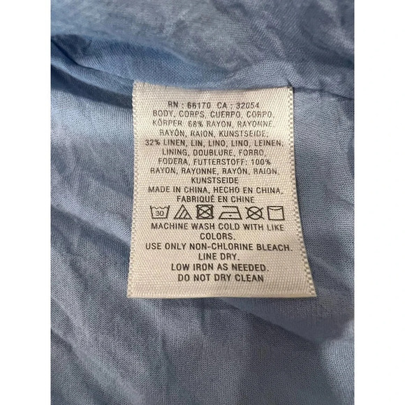 Anthropologie Maeve Paz Tunic Chambray Shift Dress - Picture 7 of 7